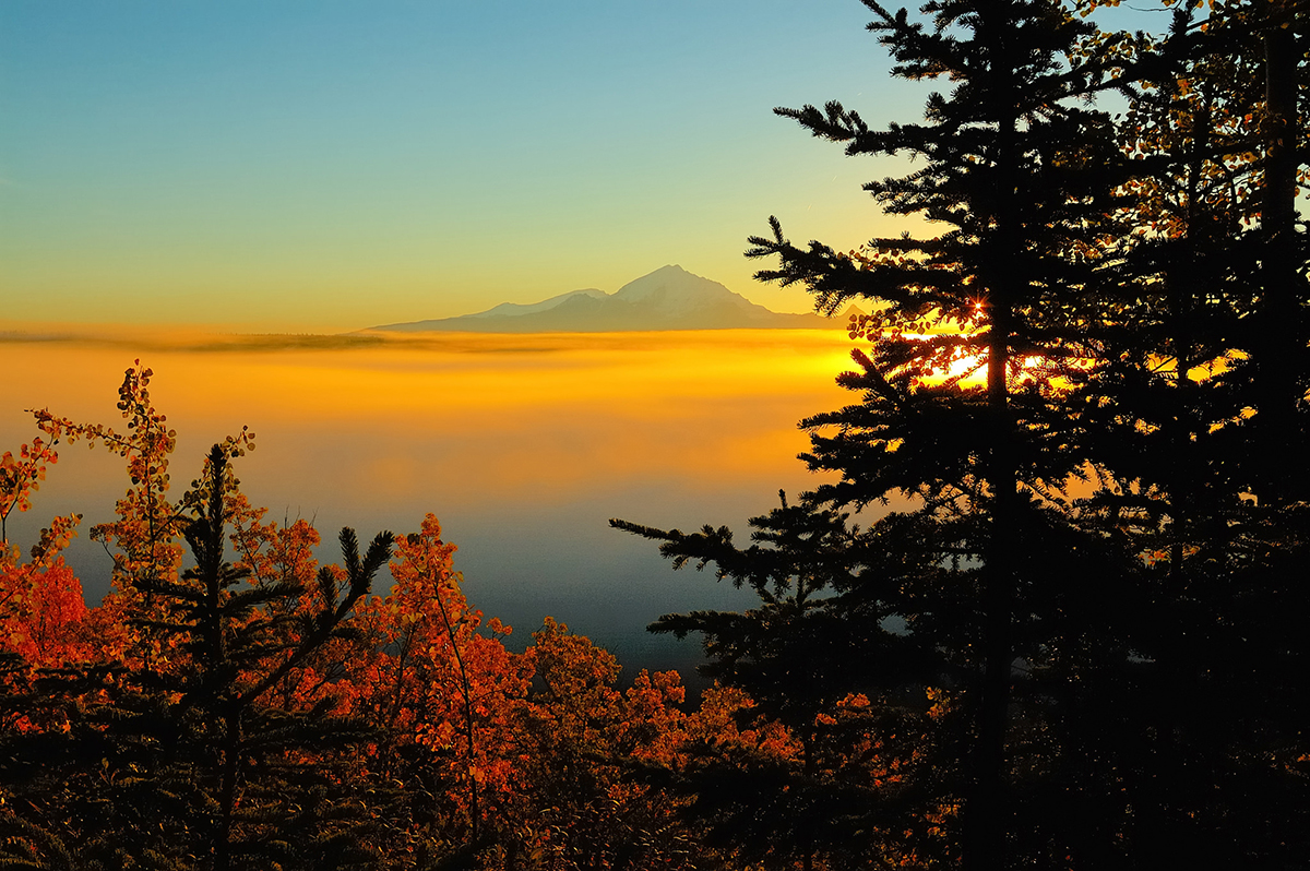 Overview from a mountain
